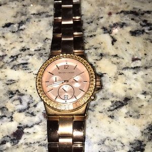 Michael Kors rose gold watch